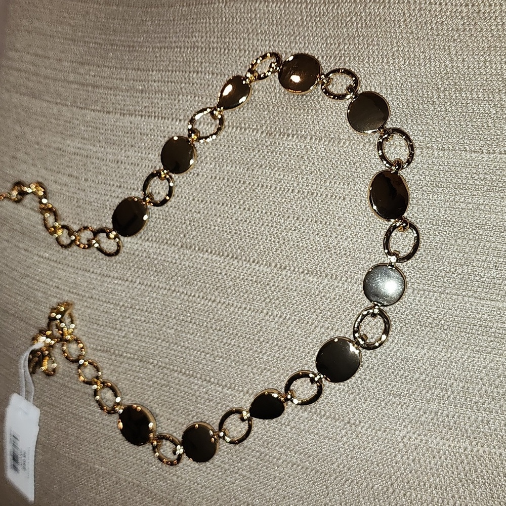 New Ann Taylor Factory Gold-Tone Statement Necklace, NWT - Picture 5 of 5